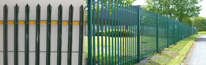 W Profile Security Steel Fencing