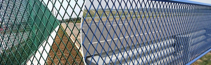 Expanding Mesh Railing Panel Barrier